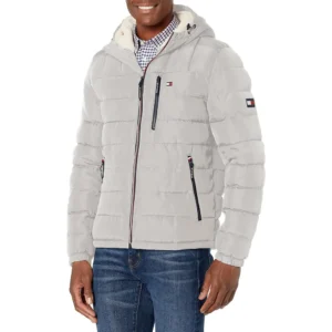 TOMMY HILFIGER CASACA ACOLCHADA PARA HOMBRE | M | Ice Technology