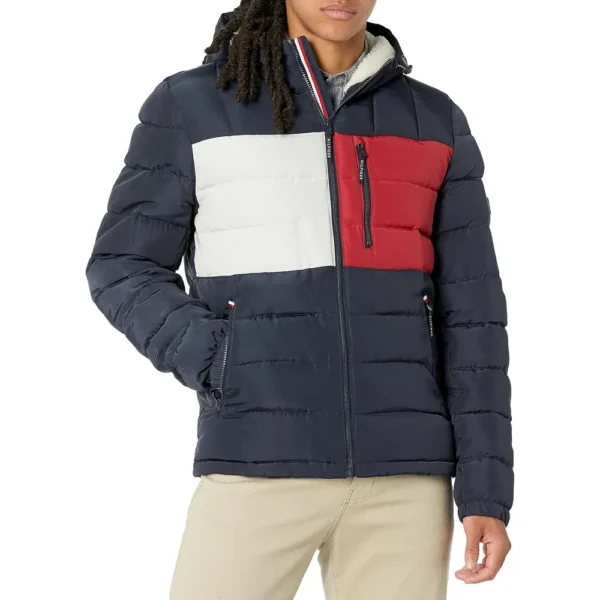 b097sbpmtm_0_webp.webp TOMMY HILFIGER CASACA ACOLCHADA PARA HOMBRE | L | Tommy Flag Combined Technology