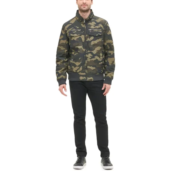 TOMMY HILFIGER CASACA BOMBER PARA HOMBRE | S | Camouflage