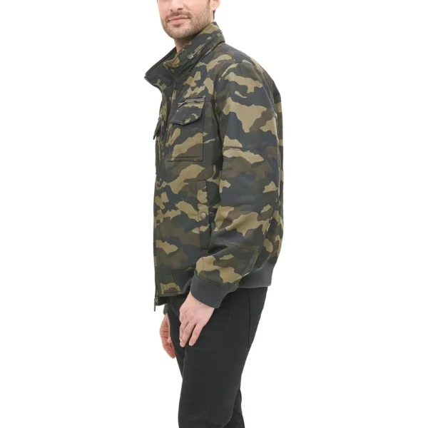 TOMMY HILFIGER CASACA BOMBER PARA HOMBRE | S | Camouflage
