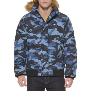 b099h6jd6z_0_webp.webp TOMMY HILFIGER CASACA DE ESMÓQUEL PARA HOMBRE | XL | Blue Camouflage