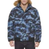 TOMMY HILFIGER CASACA DE ESMÓQUEL PARA HOMBRE | M | Blue Camouflage