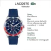 RELOJ LACOSTE TIEBREAKER CRONÓGRAFO HOMBRE - BLUE/RED