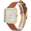 Nine West NW/2670GPWT reloj para dama con correa elegante | 31 mm - Marrón/Oro