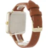 Nine West NW/2670GPWT reloj para dama con correa elegante | 31 mm - Marrón/Oro