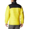 COLUMBIA POWDER LITE CASACA PARA HOMBRE | X-Large | Lime Green Laser, Black