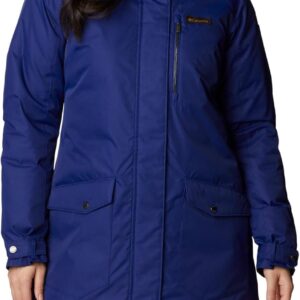 CASACA COLUMBIA SUTTLE MOUNTAIN LONG INSULATED MUJER | S | Dark Sapphire