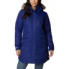 CASACA COLUMBIA SUTTLE MOUNTAIN LONG INSULATED MUJER | L | Dark Sapphire