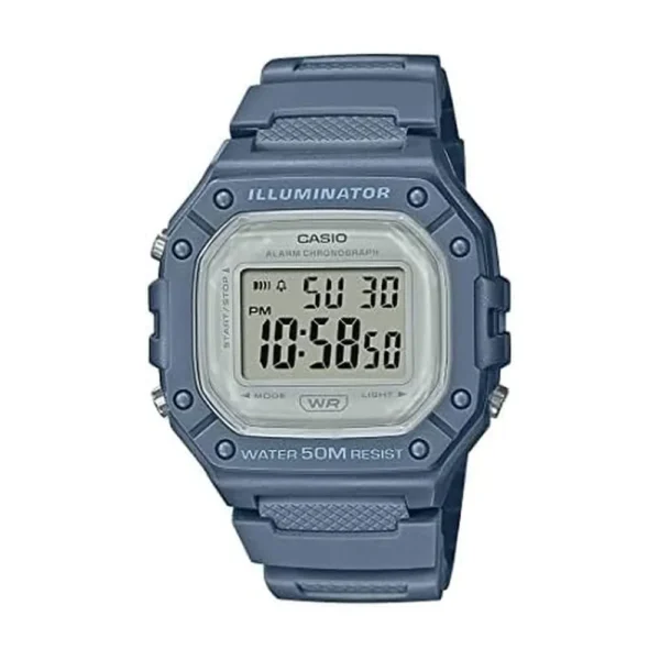 RELOJ CASIO W218H DIGITAL HOMBRE - Azul medio