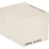 Anne Klein AK/3761SVTT reloj elegante con brillo para mujer | 36.5 mm - Dorado/Negro