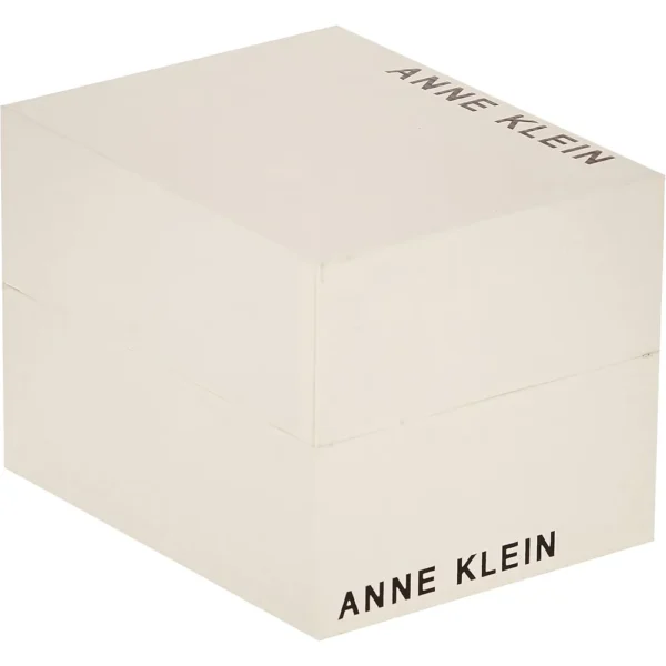 Anne Klein AK/3761SVTT reloj elegante con brillo para mujer | 36.5 mm - Dorado/Negro