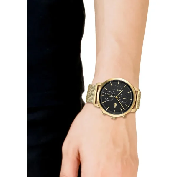 RELOJ LACOSTE REPLAY MULTIFUNCIÓN 43 MM HOMBRE - GOLD MESH