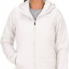 CASACA THE NORTH FACE FLARE HOODIE MUJER | X-Large | White Gardenia