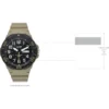 RELOJ CASIO MRW200H ANALÓGICO HOMBRE - Beige/Negro
