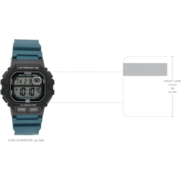 RELOJ CASIO WS1300H DIGITAL HOMBRE - Verde