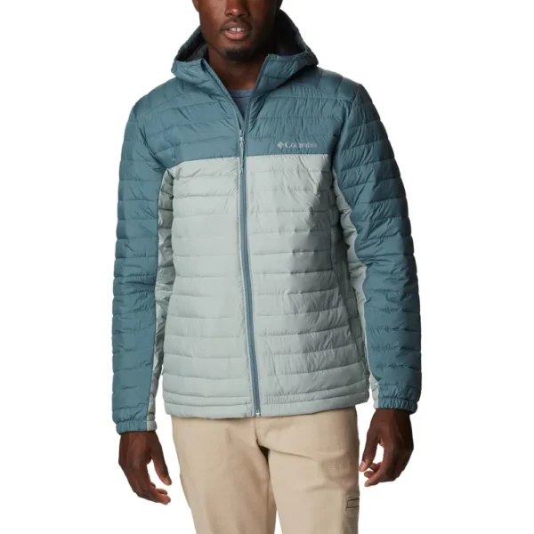 COLUMBIA CASACA CON CAPUCHA SILVER FALLS PARA HOMBRE | S | Niagara/Metal