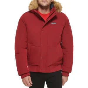 b0b64j63md_0_webp.webp TOMMY HILFIGER CASACA DE ESMÓQUEL PARA HOMBRE | M | Red Technology