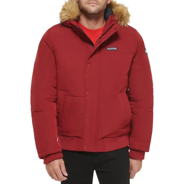 b0b64j63md_0_webp.webp TOMMY HILFIGER CASACA DE ESMÓQUEL PARA HOMBRE | M | Red Technology