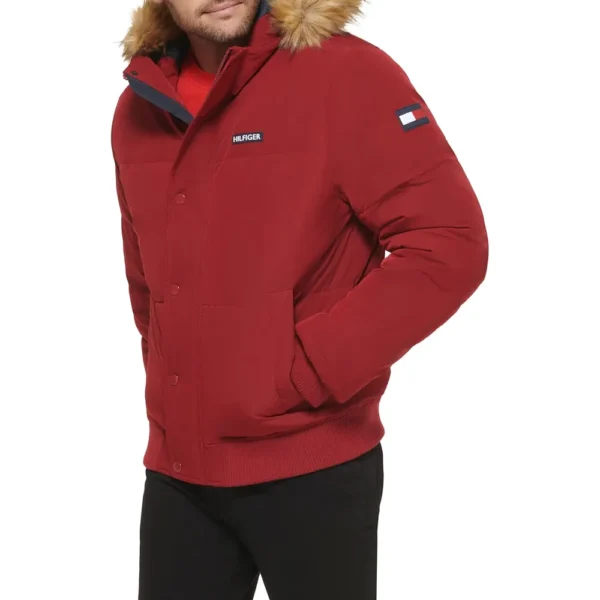 b0b64j63md_2_webp.webp TOMMY HILFIGER CASACA DE ESMÓQUEL PARA HOMBRE | M | Red Technology