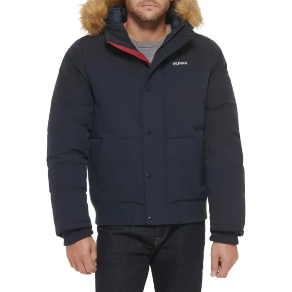 TOMMY HILFIGER CASACA DE ESMÓQUEL PARA HOMBRE | XL | Naval Technician