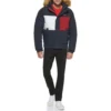 TOMMY HILFIGER CASACA DE ESMÓQUEL PARA HOMBRE | M | Tommy Logo Printed