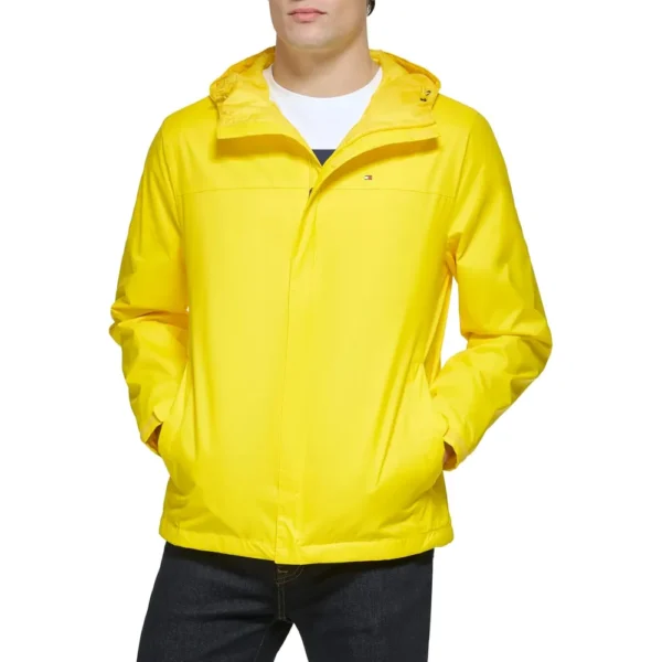 TOMMY HILFIGER CASACA TRANSPIRABLE PARA HOMBRE | M | Yellow (Cyber ​​Yellow)