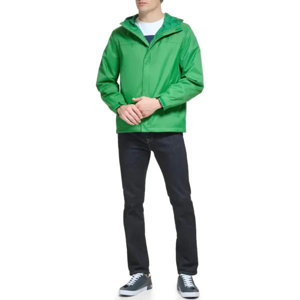 TOMMY HILFIGER CASACA TRANSPIRABLE PARA HOMBRE | XL | Sea Green