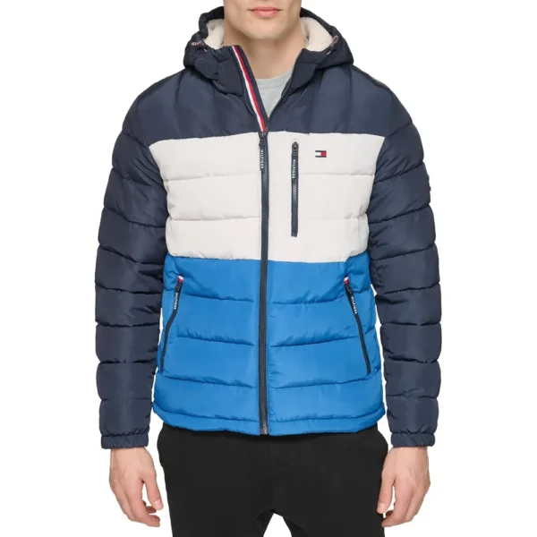 b0b783sjmt_0_webp.webp TOMMY HILFIGER CASACA ACOLCHADA PARA HOMBRE | L | Blue Combo Technology