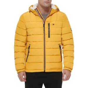 TOMMY HILFIGER CASACA ACOLCHADA PARA HOMBRE | XL | Yellow Technology