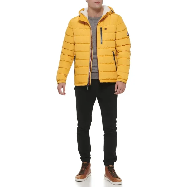 b0b785m7jy_1_webp.webp TOMMY HILFIGER CASACA ACOLCHADA PARA HOMBRE | XL | Yellow Technology