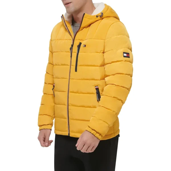 b0b785tm66_2_webp.webp TOMMY HILFIGER CASACA ACOLCHADA PARA HOMBRE | S | Yellow Technology