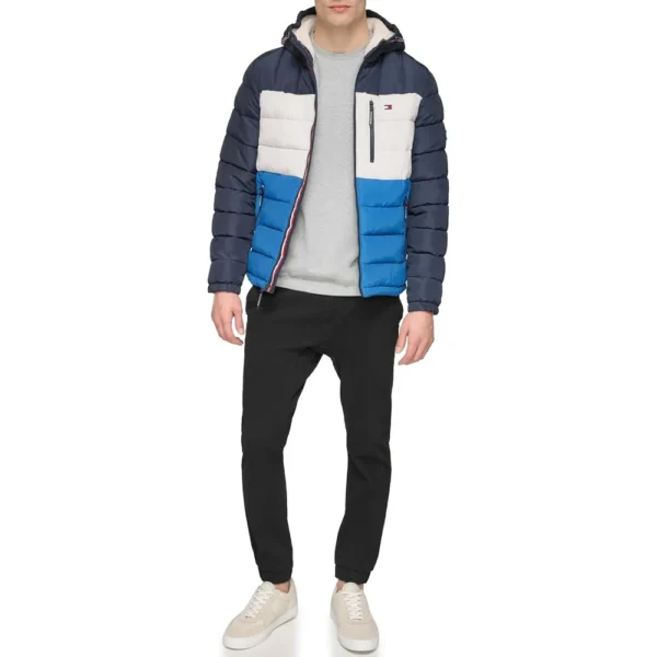 b0b785zjs3_1_webp.webp TOMMY HILFIGER CASACA ACOLCHADA PARA HOMBRE | XL | Blue Combo Technology