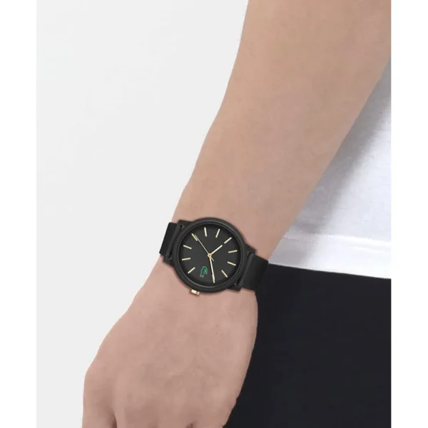 RELOJ LACOSTE 12.12 CUARZO HOMBRE - BLACK GOLD