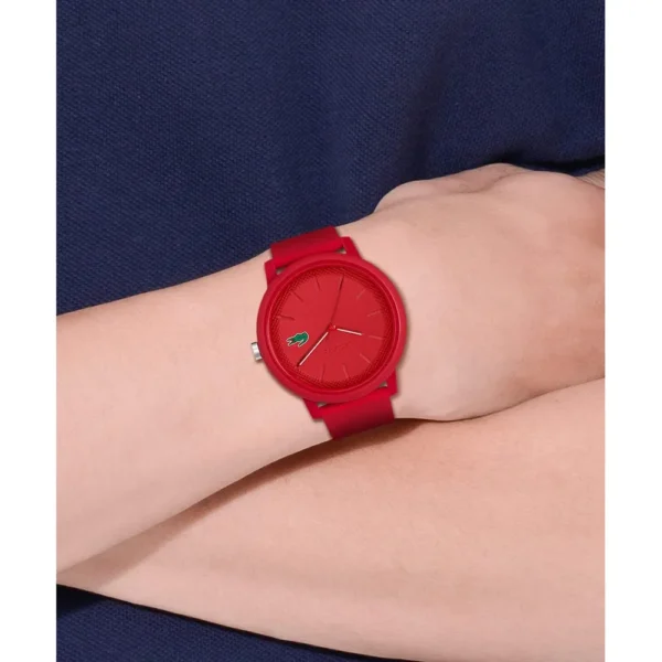 RELOJ LACOSTE 12.12 CUARZO HOMBRE - Rojo