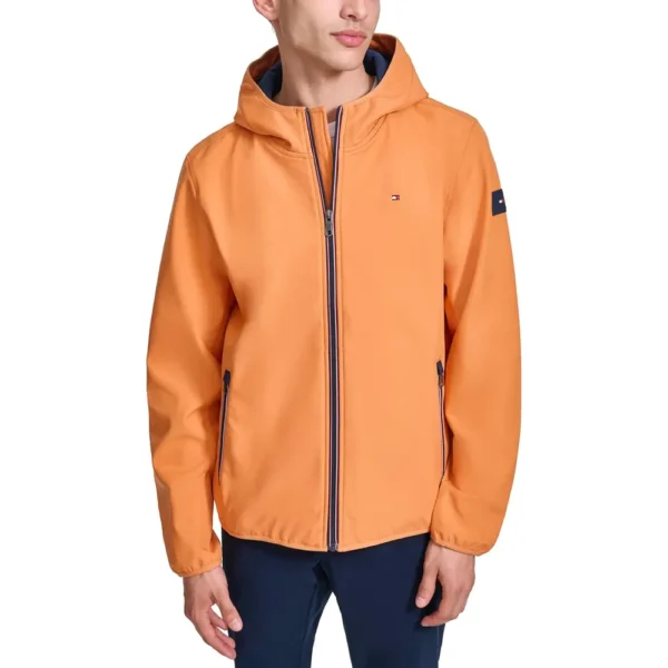 TOMMY HILFIGER CASACA CON CAPUCHA PARA HOMBRE | XL | Orange