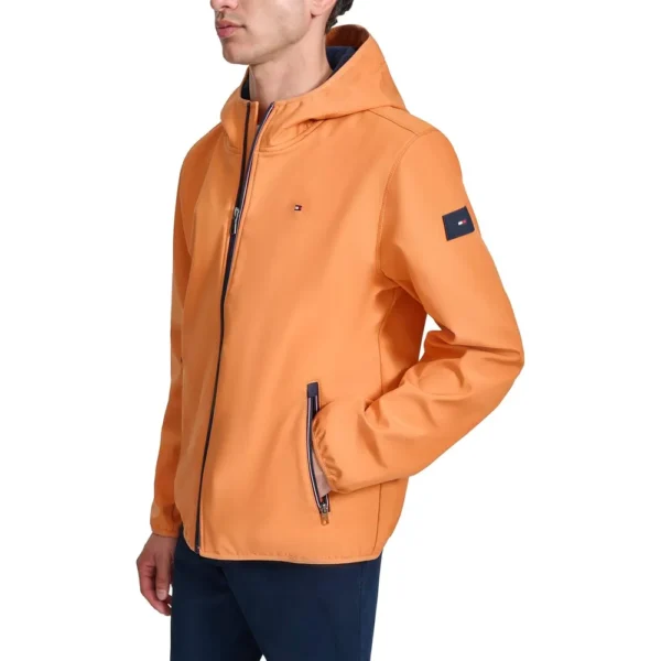 TOMMY HILFIGER CASACA CON CAPUCHA PARA HOMBRE | XL | Orange