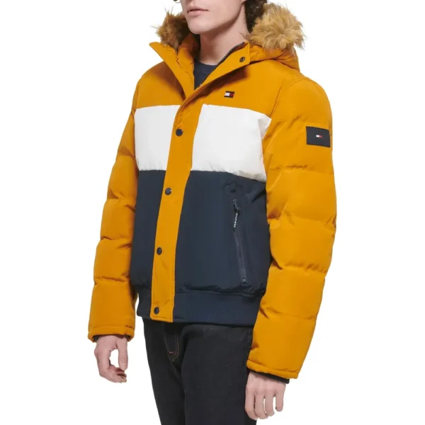 TOMMY HILFIGER CASACA DE ESMÓQUEL PARA HOMBRE | M | Gold Yellow