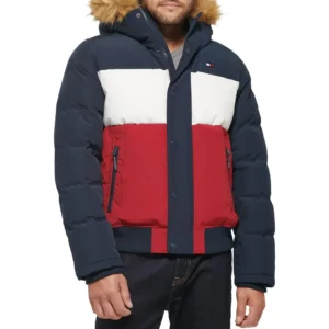b0bjqsrrwp_0_webp.webp TOMMY HILFIGER CASACA DE ESMÓQUEL PARA HOMBRE | M | Midnight/Ice/Red