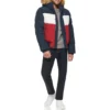 TOMMY HILFIGER CASACA DE ESMÓQUEL PARA HOMBRE | M | Midnight/Ice/Red