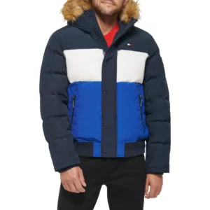 b0bjqv766l_0_webp.webp TOMMY HILFIGER CASACA DE ESMÓQUEL PARA HOMBRE | M | Blue Color Block