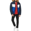 TOMMY HILFIGER CASACA DE ESMÓQUEL PARA HOMBRE | M | Blue Color Block