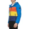 TOMMY HILFIGER CASACA ULTRA LOFT PARA HOMBRE | L | Multicolor Blue Color Block