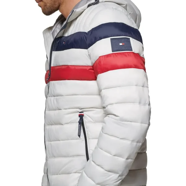 TOMMY HILFIGER CASACA ULTRA LOFT PARA HOMBRE | L | Ice Combination