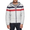 TOMMY HILFIGER CASACA ULTRA LOFT PARA HOMBRE | M | Ice Combination