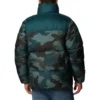 COLUMBIA PUFFECT II CASACA PARA HOMBRE | Medium | Nightwave Mod Metal Camouflage Print