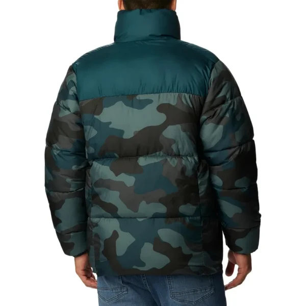 COLUMBIA PUFFECT II CASACA PARA HOMBRE | Medium | Nightwave Mod Metal Camouflage Print