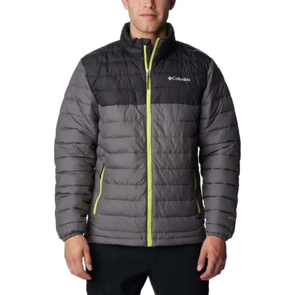 COLUMBIA POWDER LITE CASACA PARA HOMBRE | Small | Gray, Shark