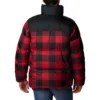 COLUMBIA PUFFECT II CASACA PARA HOMBRE | Large | Mountain Red Plaid Print, Black