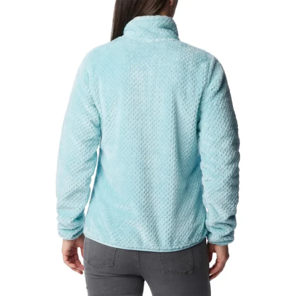 COLUMBIA FIRE SIDE II CASACA DE SHERPA CON CREMALLERA COMPLETA MUJER | XL | Water (Aqua Haze)