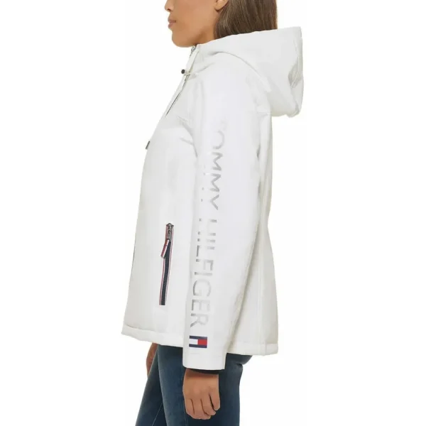 TOMMY HILFIGER CASACA SOFTSHELL MUJER | XL | White